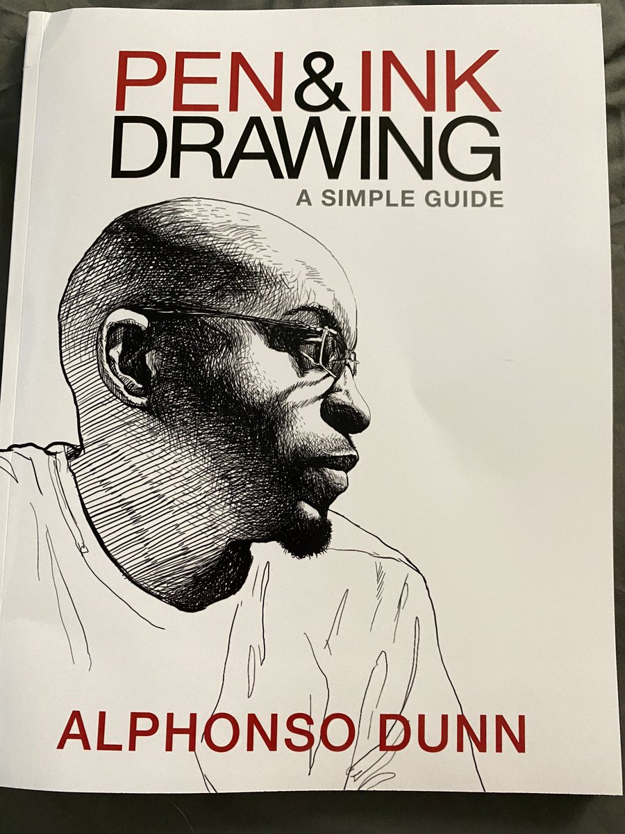Just got my copy of Alphonso Dunn's awesome Pen & Ink Drawing guise - so excited to go through this !