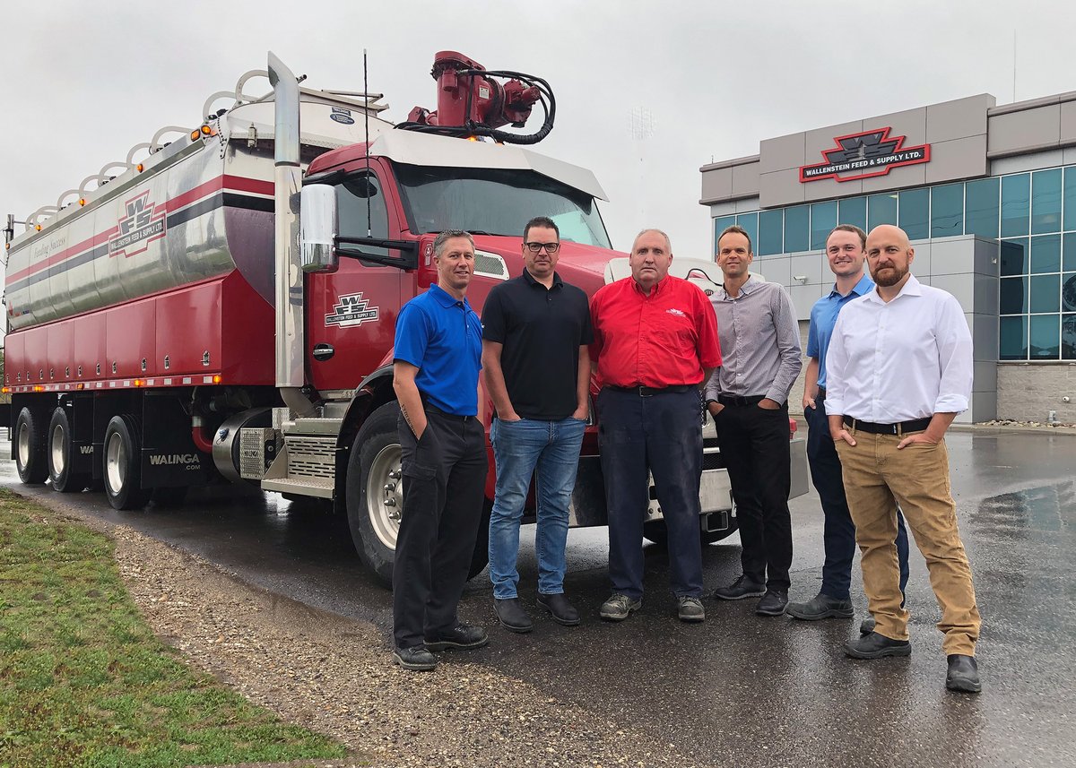 As #NationalTruckingWeek draws to a close, we're pleased to share that @WallensteinFeed received the 2020 Private Motor Truck Council of Canada (PMTC) & Aviva Safety Award for the Mid Size Fleet category. Congrats to our hardworking transport and safety personnel! @privatefleets
