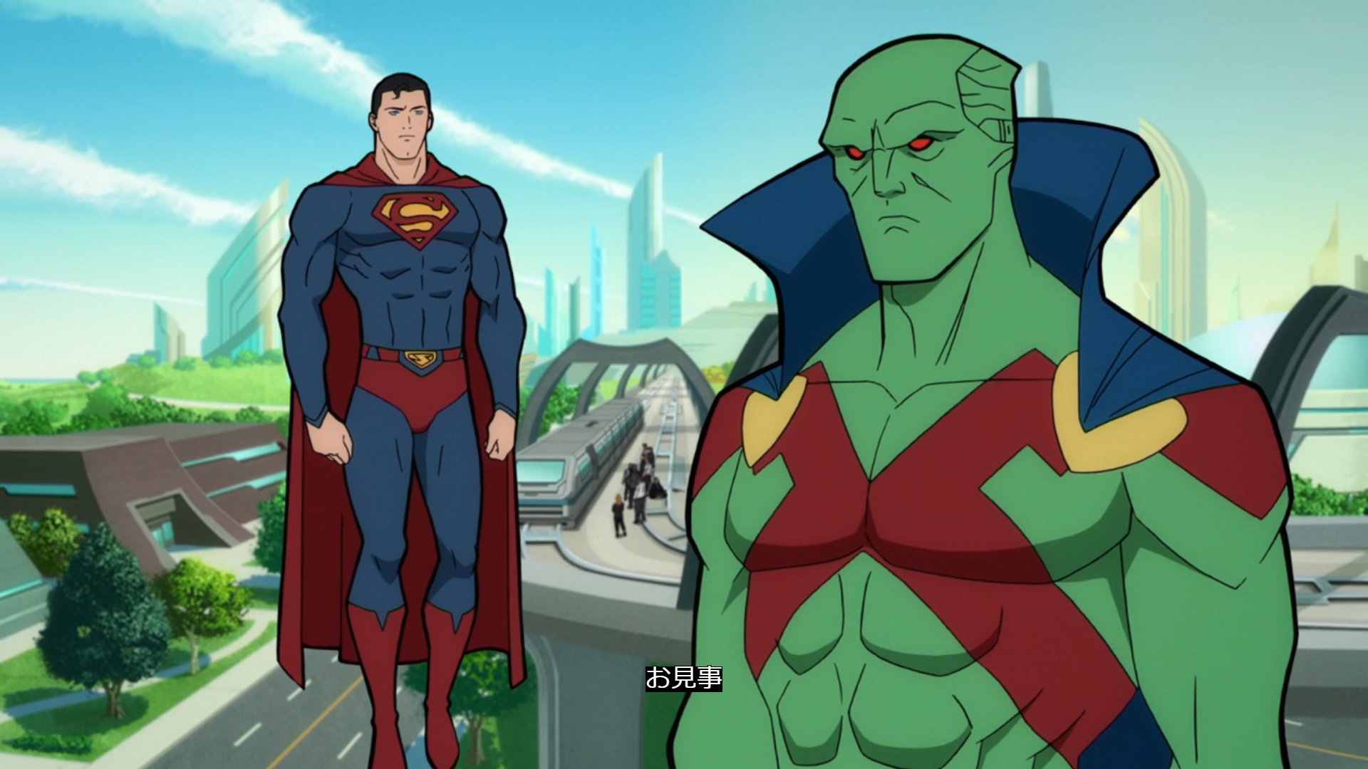 ひでりん Dcファンドーム で Superman Man Of Tomorrow が無料配信中 メトロポリスにやってきて活動を開始するスーパーマン それに呼応すよう現れる宇宙人達 世間の関心が宇宙人へと高まる最中 敵と対峙しピンチに陥った スーパーマンはとある男に