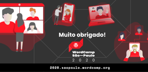 WPsampa's tweet photo. O WordCamp São Paulo 2020 agradece a sua audiência. #PartiuWCSP2020 😜💙📢 https://t.co/LoEGGMGOSZ