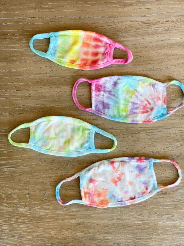 One way to make wearing face coverings more fun is to customize them! Check out our Activities page to learn how to tie dye them, which is a great activity to express creativity. You can even tie dye an old t-shirt to match your new face covering! bit.ly/2zK9T0x