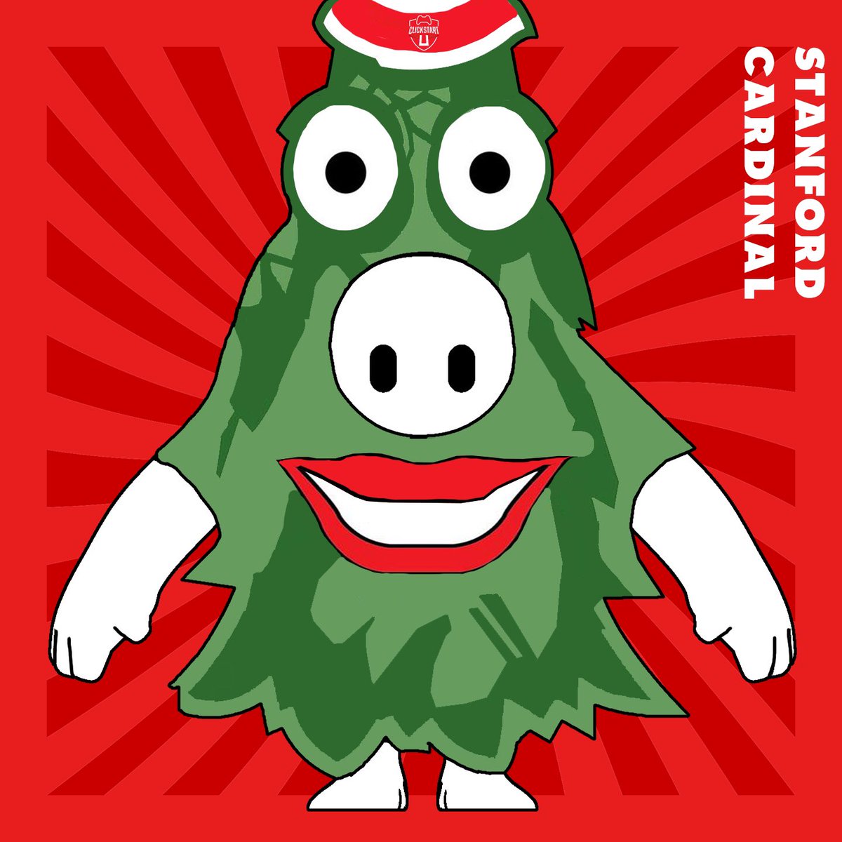 LevelNextNews's tweet photo. It’s a tree...
Stanford Fall Guys bean.
#CollegeFallGuys @StanfordVGA https://t.co/cpbxuDxg6J