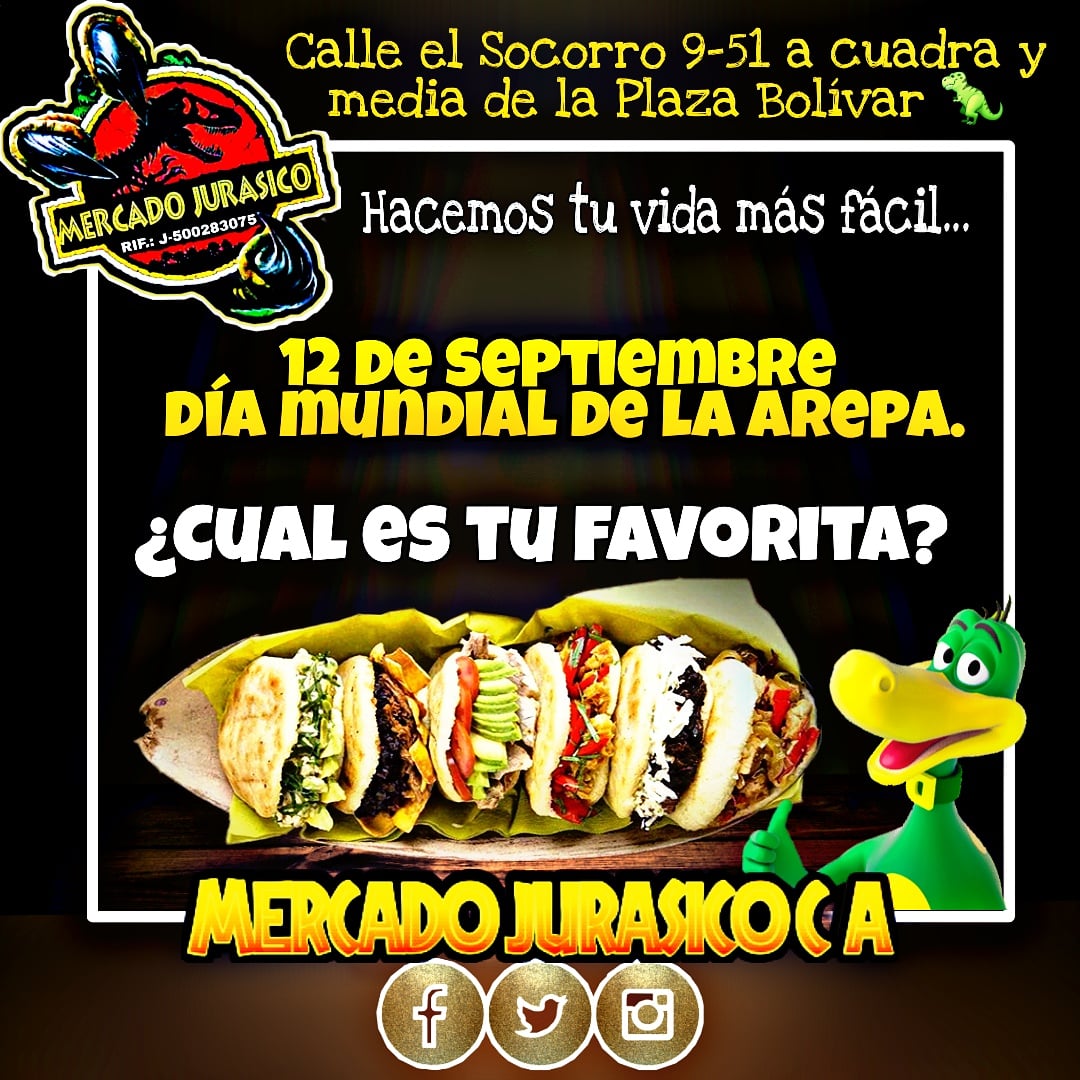JurasicoA's tweet photo. Dia mundial de la arepa https://t.co/gyhfBRZelg