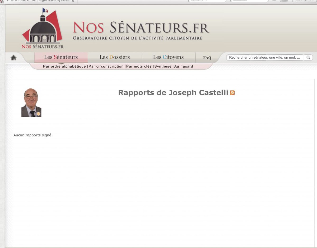 ProsperALFONSI's tweet photo. À l’heure où se termine le mandat de Joseph CASTELLI, Sénateur du Cismonte, je vous demande d’observer une minute de silence pour son remarquable travail et l’intensité de sa production parlementaire durant ces six longues années.
#ARingraziatiGhjaseppu https://t.co/8v3fhbNdsR