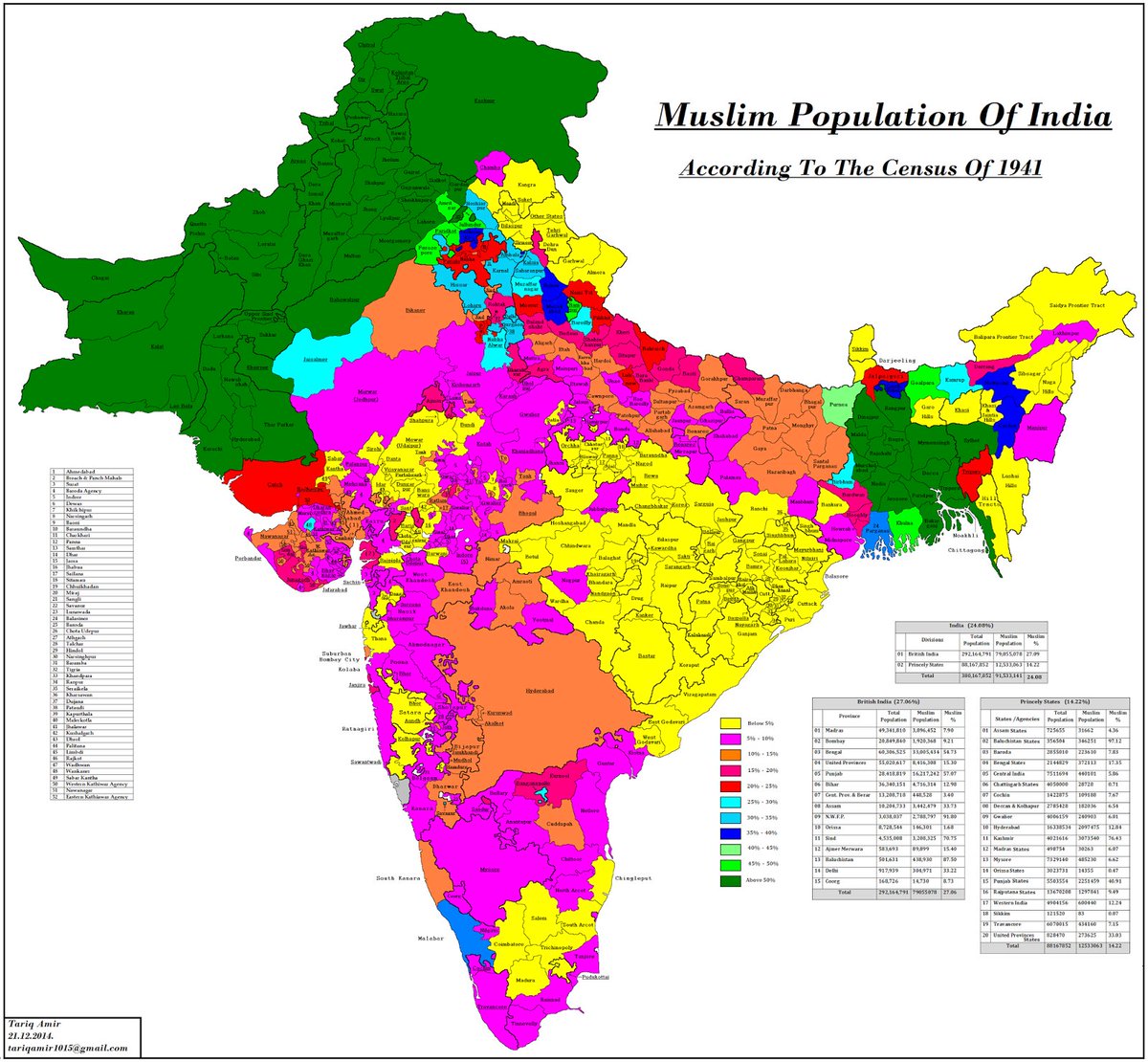 Why did the spread of Islam in India have a Northwest to Northeast orientation, rather than Northwest to South orientation? Why was Bengal so much more Muslim than Tamil Nadu? Why wasn't the Deccan even more Muslim? Did the rivers of the North facilitate spread?