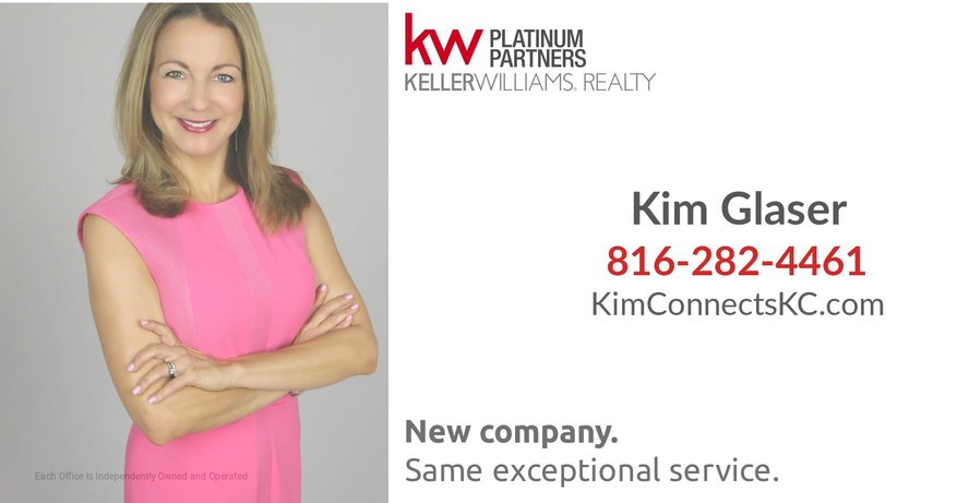 KimConnectsKC's tweet photo. Same exceptional service for my clients, NEW Company! #kellerwilliams #BOLD #kimconnects https://t.co/WwuJHorjw2