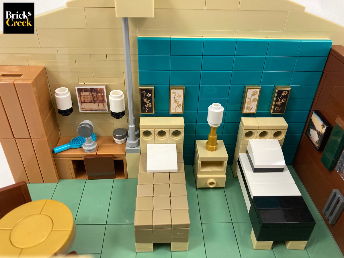 SchittsCreek's tweet photo. a thread of the ~incredible~ Schitt's Creek lego project @DrLucieFilteau and her husband put together this summer: https://t.co/5ELSzeoOhd
