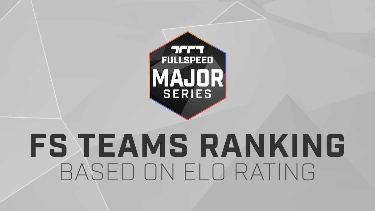 FSMajorSeries's tweet photo. FullSpeed will have its dedicated teams ranking from now! Based on the elo system, it is the very first teams ranking which is updated with each match on Trackmania!

More infos on discord: https://t.co/Pcen6y6iql https://t.co/knfc0E4Uim