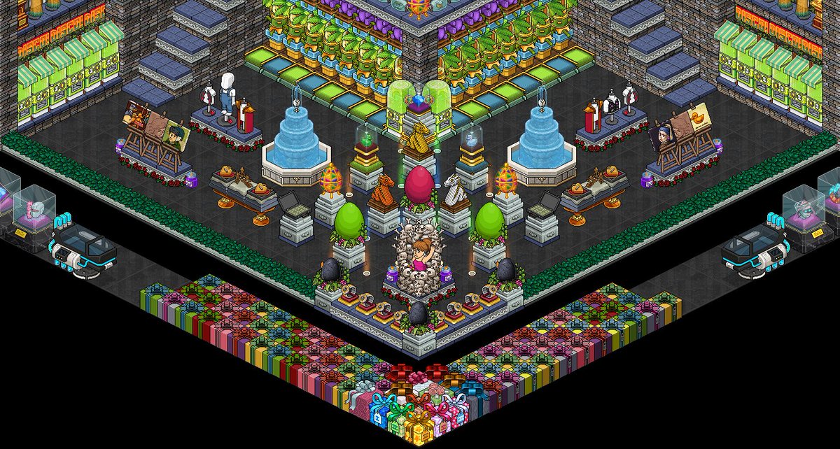 JumpmanHabbo's tweet image. Haven't built a room in a while, but here's a little something I put together. It's an amazing place to chill and trade! Come check out the new room and take your picture at the photo booth: ♠️[JM11]♠️ Rare Legendary Palace 👉habbo.com/hotel?room=663… @Habbo #Habbo