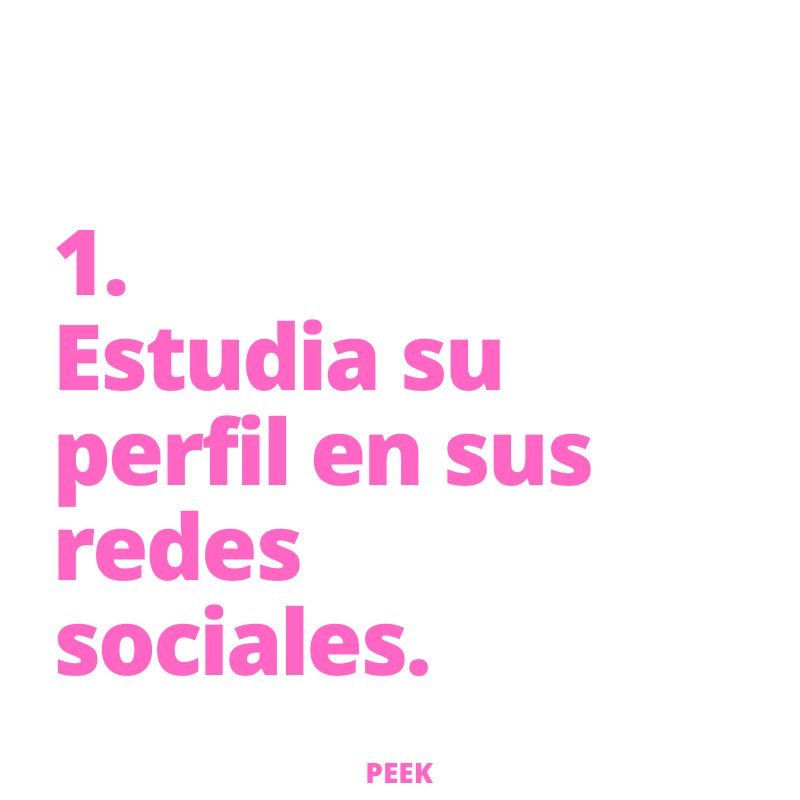 estudiopeek's tweet photo. Importantísimo elegir el influencer que va acorde a mi marca, a mis objetivos y que se dirige a mi audiencia. https://t.co/pThG4QtvdG
