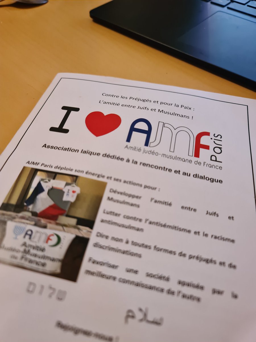 BechirSkt's tweet photo. Très heureux d'adhérer et de rejoindre la #AJMF pour l'amitié judéo-musulmane à quelques jours de rosh Hashana !
#juifs #musulmans #jesuisjuif #jesuismusulman https://t.co/g0ucrILQZz