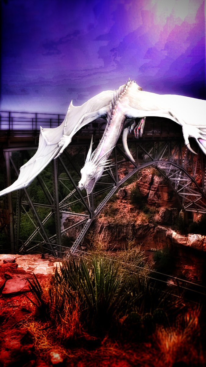 WizardWayKris's tweet photo. Yesterday's FINAL TALLY:

🌎 6 locations
🐉 4 dragons
📸 365 AR+ pictures

That's one EPIC dragon hunt across Northern Arizona! Here are my favorite post shots for each dragon!

#WizardsUnite #DragonWeek #WizUAR #WUAR https://t.co/vLqqdMHAl8