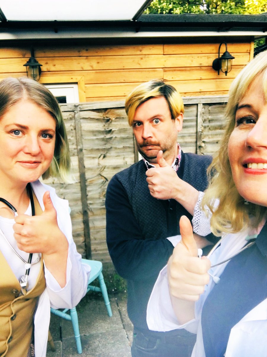 sarahbennetto's tweet photo. We a doctor now. 

@ThisIsYourTrial @DA_TIYLcomedy @georgiedonn @NadiaKamil @wernerspenguin @turlygod https://t.co/l3meROOaEg