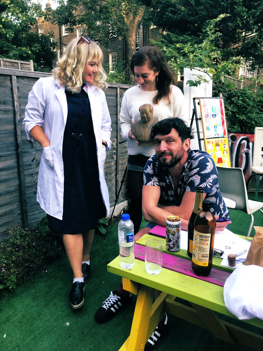 sarahbennetto's tweet photo. We a doctor now. 

@ThisIsYourTrial @DA_TIYLcomedy @georgiedonn @NadiaKamil @wernerspenguin @turlygod https://t.co/l3meROOaEg