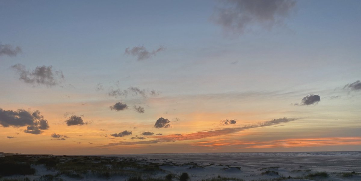 De avond valt. Elke keer weer genieten #Terschelling