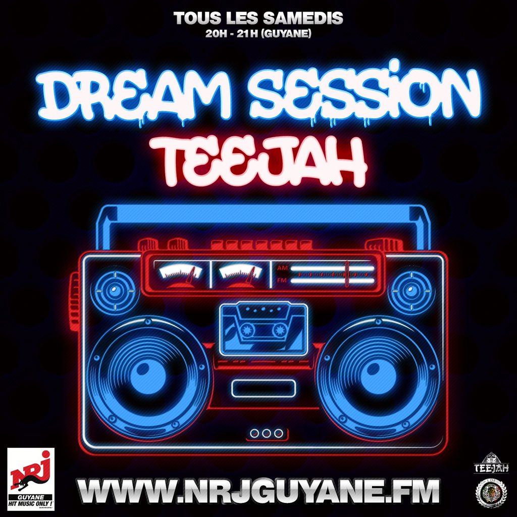 TeamLDF's tweet photo. Dream Session 🚨🦁
Retrouvez Teejah de la Lions Dream Family tous les samedis de 20h à 21h sur NRJ Guyane !
#teamldf 🔥 https://t.co/i6eZF7Cw7l