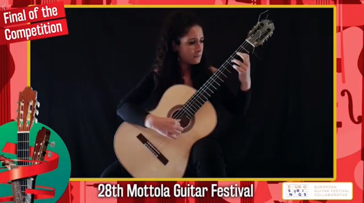 MottolaFestival's tweet photo. AND THE WINNER IS... Eleonora Perretta (Italia)!
2^ Francisco Lopes (Portogallo)
3^ Chinnawat Themkumkwun, guitarist (Thailandia)

Congratulazioni! https://t.co/R3oQ9PWJqW