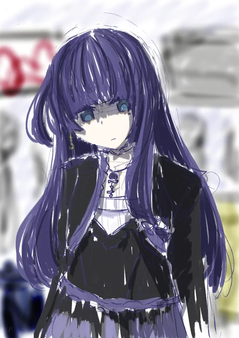#ういはぁーと モンエナをストローで飲んでそうな衣装好き 