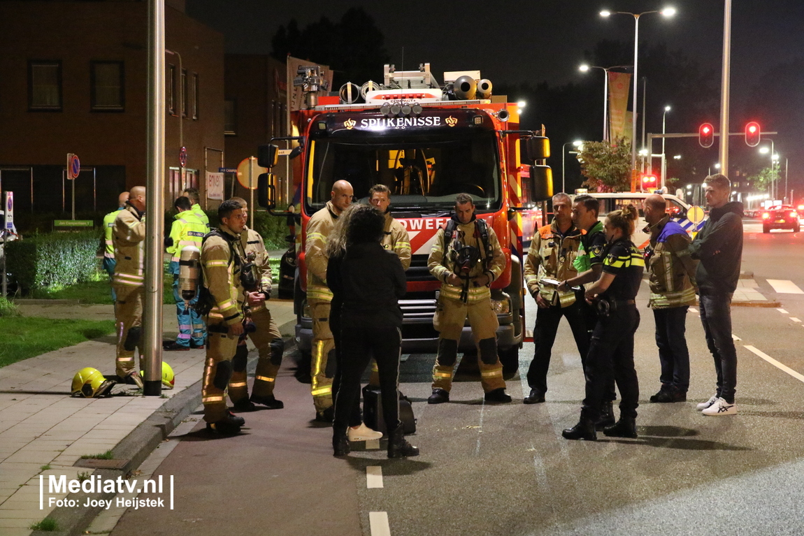 Melding hulpdiensten Stationsstraat Spijkenisse