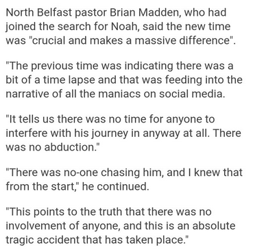 TweetNotPost's tweet photo. Remarkable that so many from the area where #NoahDonohoe disappeared can claim "we" have the evidence, "we" have the cctv- these people are not police officers or the coroner-are they speculating-or are the police colluding-where are the #missingcctv for the laptop,phone,clothes https://t.co/SeTJGK10PL