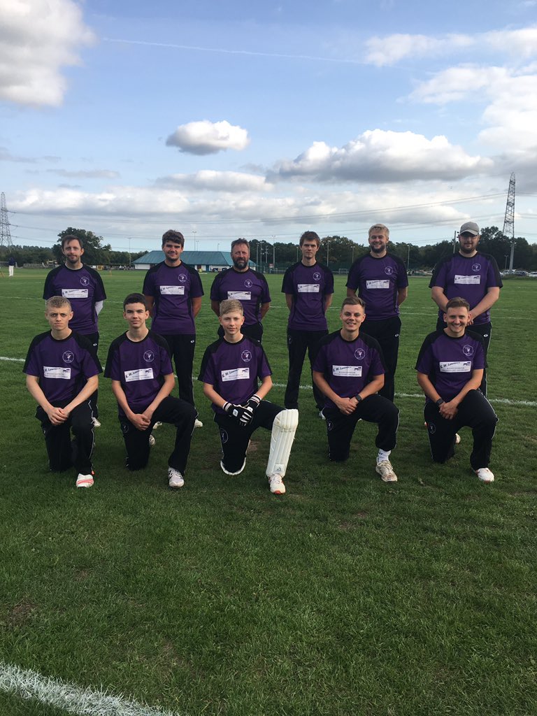 RAOCricketClub's tweet photo. Back to back T20 wins for the boys at @VerwoodCC today, thank you for hosting us again this summer Verwood Cc.
1st game we defended 114 and in the 2nd game we chased down 108! #Win&WinOnTheBooze #RAOCC #T20 #Cricket #NewKit #BringPhilBack https://t.co/rBWdZnCZXP