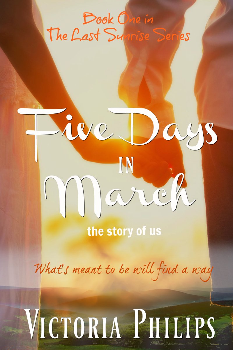 IndieAuthorProm's tweet photo. If you like Nicholas Sparks, you will love new author Victoria Philips! Her #NewRelease FIVE DAYS IN MARCH, the story of us, is available for 
Pre-Order on Amazon https://t.co/qDihuBQvVH
#Romance #TragicLoveStory Book One in The Last Sunrise Series. https://t.co/JCaYpM4F0I