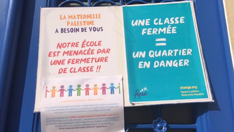 Deputee_Obono's tweet photo. 🔴🏫Soutien à la mobilisation des parents et personnels de la @MaternelleP à #Paris19, de nouveau menacée par une fermeture de classe. 135 enfants dans 5 classes=non sens sanitaire et pédagogique ! @Academie_Paris @Paris @Paris19e il faut une rallonge budgétaire pour un 6e poste. https://t.co/BD9leKETpE