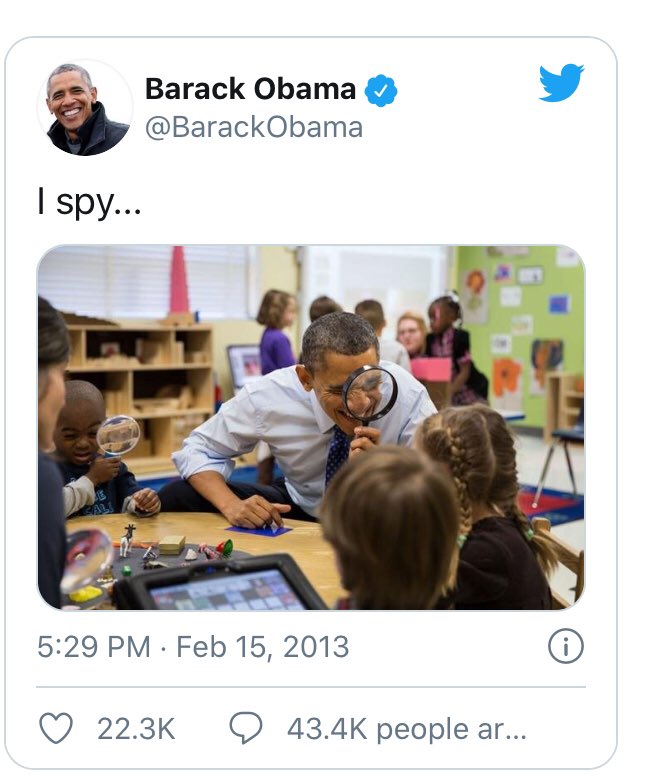 20) I wonder if his tweet will become ironic in a few years also