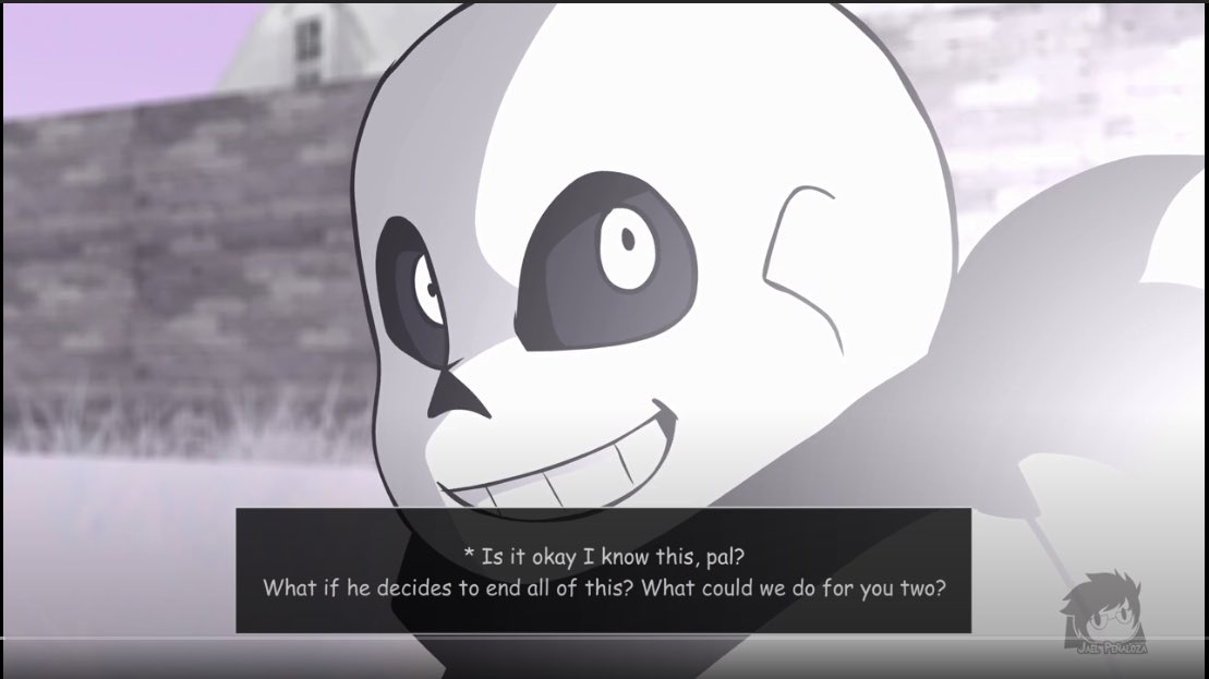 so In Timeline II (2) (where despite xChara‘s attachment xG killed Asgore to add drama of death) there was only a flash of it but apparently Cross was implied to be the first to be seriously hurt or killed(?)??? By xG??? since xFrisk got attached to Cross in that chapter too....