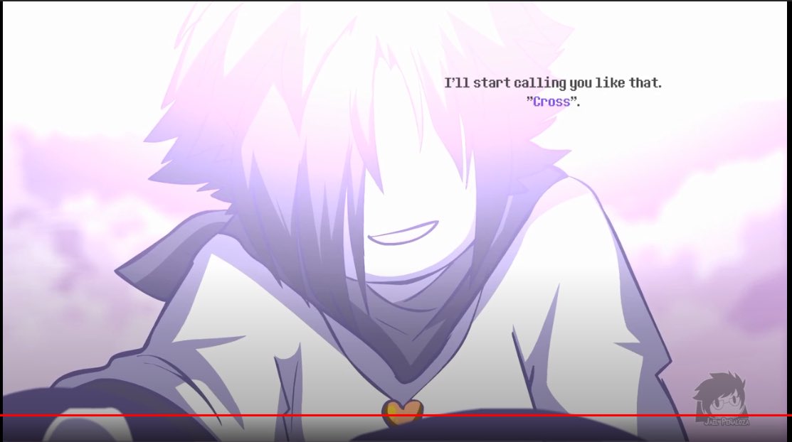 since the name “Cross” was given to him by xFrisk while he was being attacked and in a righteous angry mood I can’t rly see him having good feelings about it but, after spending time trapped in the void and being tormented he actually introduced himself as “Cross” to ink... →
