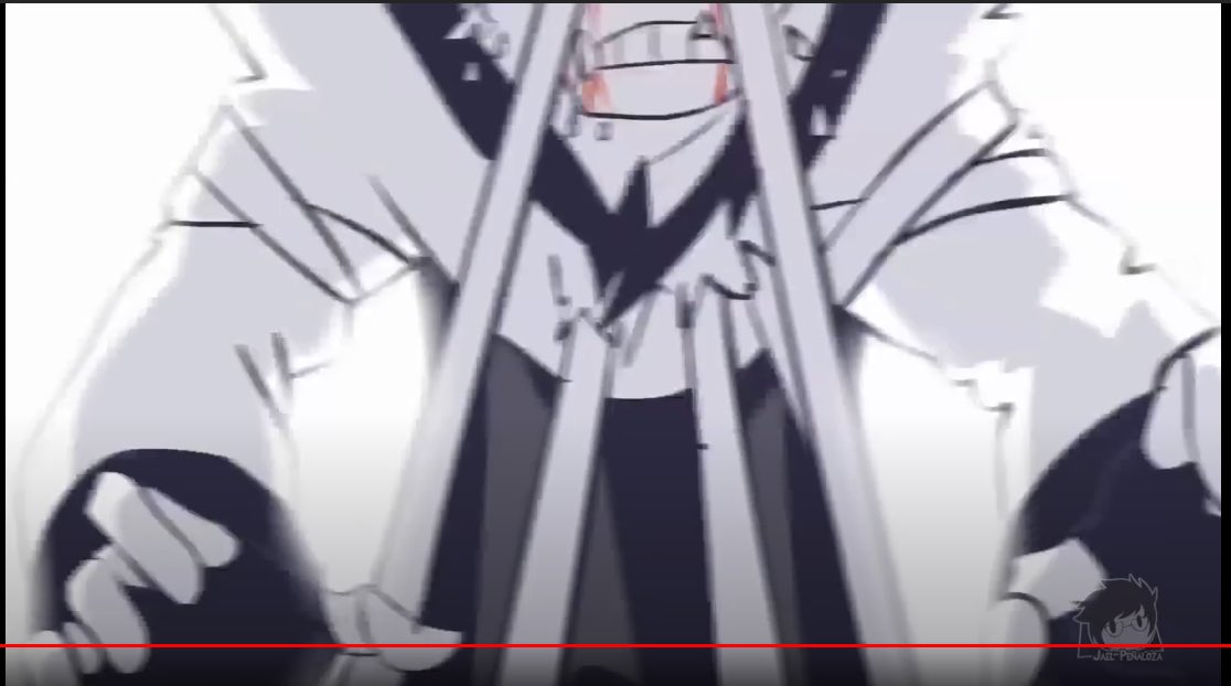 (those flash-by-frames of his regret in slow motion screencap makes this whole scene Extra extra tormenting)...........(him killing everyone he had sworn to protect as the royal guard......but for what?? more failure and disappointment when it came to everything he cared about