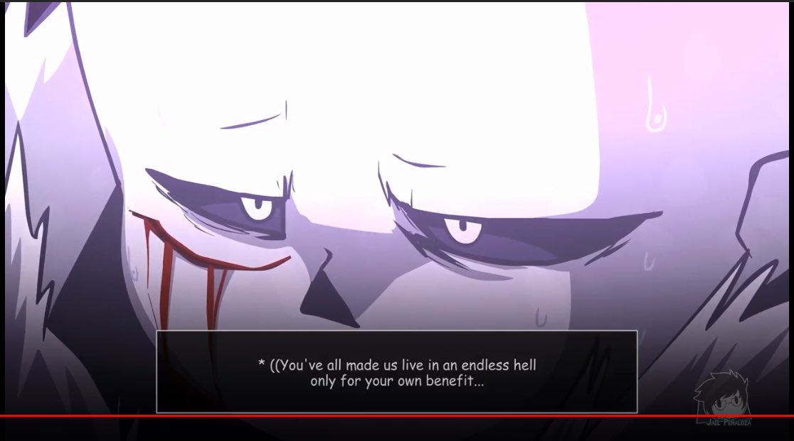 (bc Cross was prolly utterly worn out from being exhausted and angry plus the sheer disbelief at how unreal everything was becoming, desperate for a shroud of control and validation in his life......(also Cross’s exhausted face here........