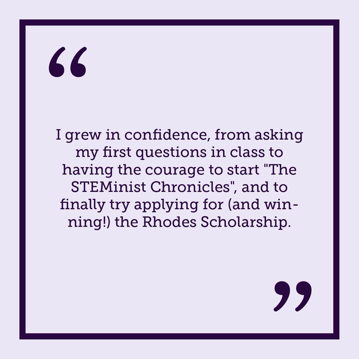 _STEMinists_'s tweet photo. #STEMinistsnapshots @rhodes_trust Scholarship recipient Namrata Ramesh (she/her/hers) has recently graduated magna cum laude from the University of California, Berkeley, where she majored in Physics. She will now be pursuing her masters in Material Science at Oxford University. https://t.co/TcJUV5Nl1I