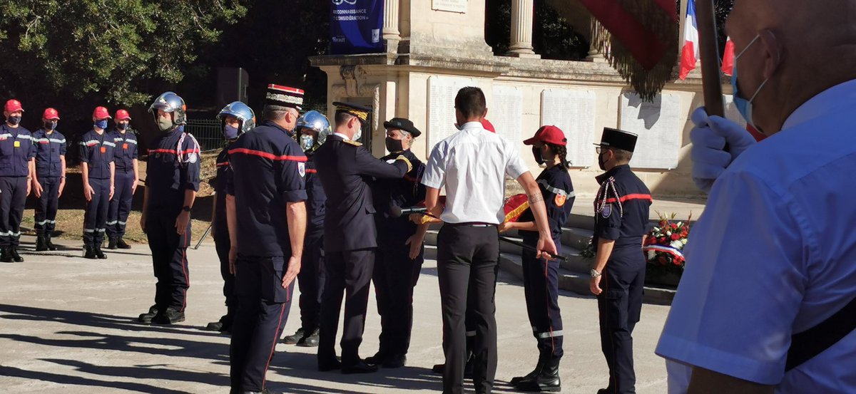 LegionHonneur34's tweet photo. @marieDL_34 @SDIS34 @DDSIS34 @Prefet34 La @LegionHonneur34 félicite @marieDL_34 pour cette distinction décernée au cours de la journée nationale des Sapeurs-pompiers de #France à laquelle participaient les #OrdresNationaux @LegionHonneur34 @LHdecores #ANMONM34 https://t.co/rnWkyrYOjg