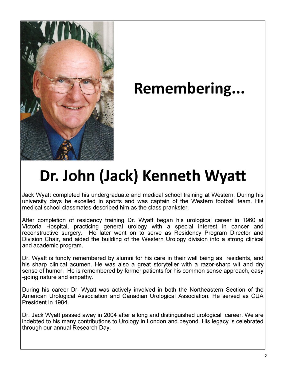 Another successful JK Wyatt Urology Residents Research Day today!! So very proud of our residents, fellows, and faculty - the innovative research - studies, gadgets,  medical and chronic disease management is truly remarkable.  <a href="/westernuUrology/">Western Urology</a> <a href="/westernuSurgery/">WesternU Surgery</a> <a href="/SchulichMedDent/">Schulich WesternU</a>