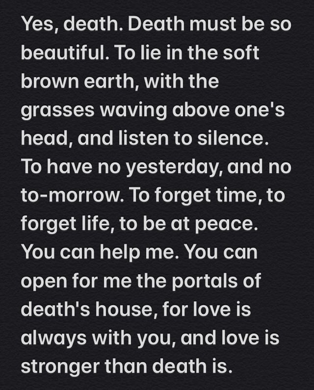 ...  #TimsTwitterListeningParty referencing keats, yeats, and wilde, he declares the latter’s romanticized take on death as the one he prefers. in “the canterville ghost”, “weird lover” oscar wilde writes: