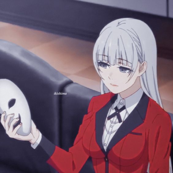 Sometimes you just have to take off the mask.
And show who you actually are.