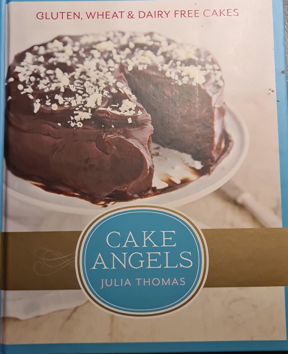CraftyInteriors's tweet photo. @WardrobeBooks @Bookishcrick Ooh yes.... I've made many many GF cakes as you know, but my favourites all come from the same book Cake Angels by Julia Thomas you can't go wrong with these recipes! https://t.co/UMbhoPqeBp