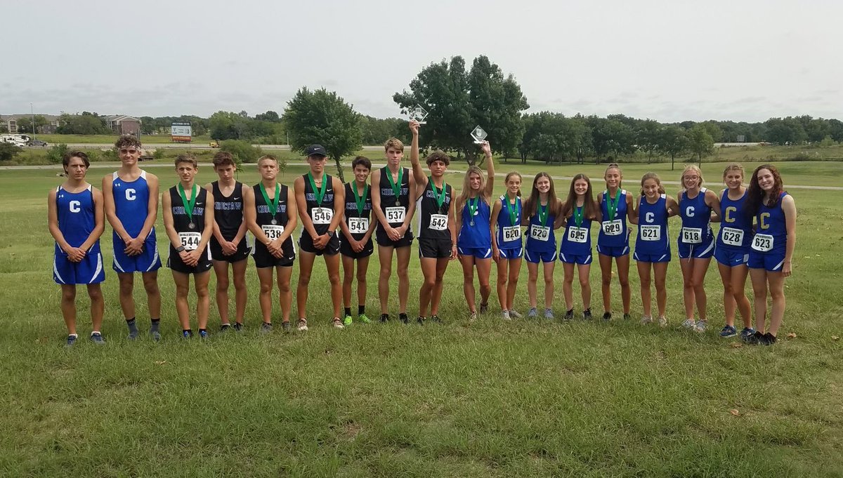 Both the Boys and Girls Cross Country teams won the OBU High School Invitational today. Each team medaled 6 runners!