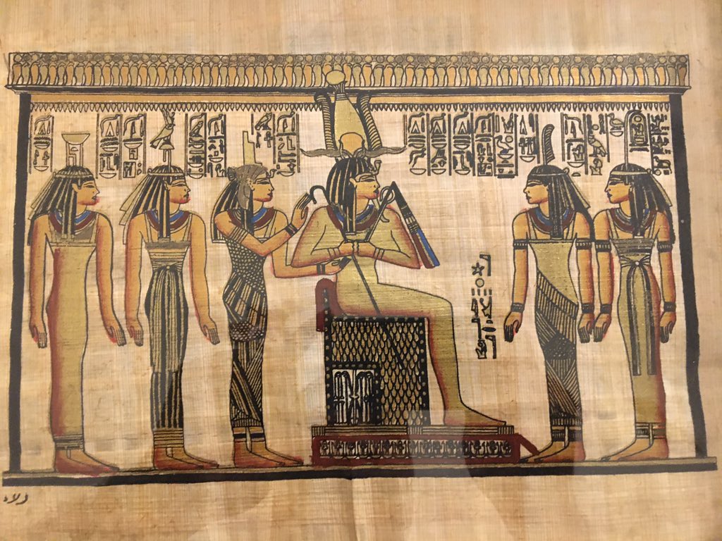 Jerfiz1's tweet photo. Found this interesting Egyptian papyrus and was wondering if anybody here knows what it means. Feel free to share. #share #papyrus #walklikeanegyptian https://t.co/qGSqUuCdj3