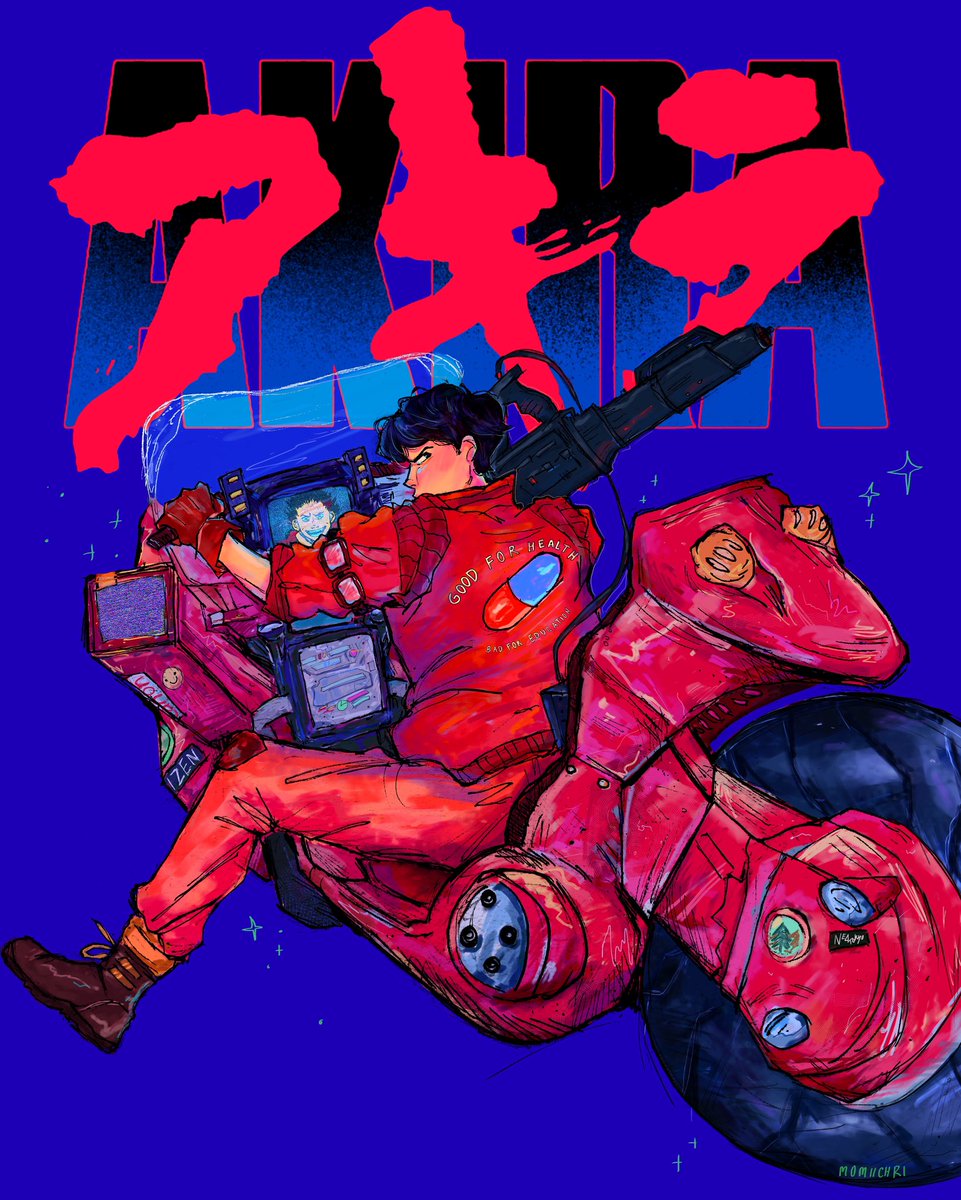 momiichri's tweet photo. akira
——Katsuhiro Otomo (1988) 💊
#AKIRA #Kaneda #AKIRA1988 #GoodForHealth #BadForEducation #ArtistOnTwitter https://t.co/yq2JUWKD7E
