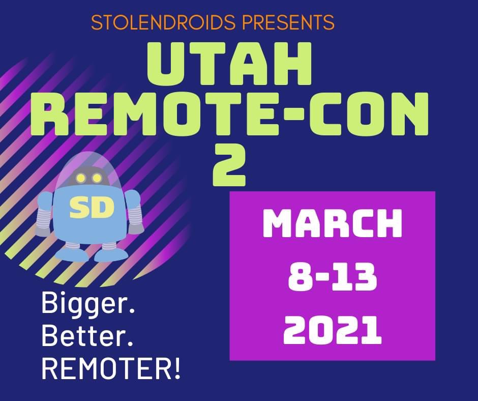 UtahRemoteCon's tweet photo. We had a great first show. Thank you for all the support. We will see you on March! #UtahRemoteCon https://t.co/7C6xZOQdqV