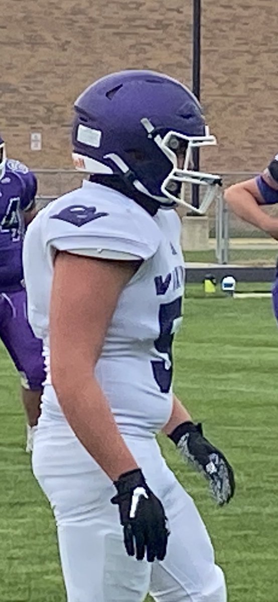 Smitty0038's tweet photo. Great day today ! Coaching football and getting the opportunity to watch my son Hunter #51 - Proud of all the Vikings today! Keep working hard https://t.co/z9PKzXq4Ml