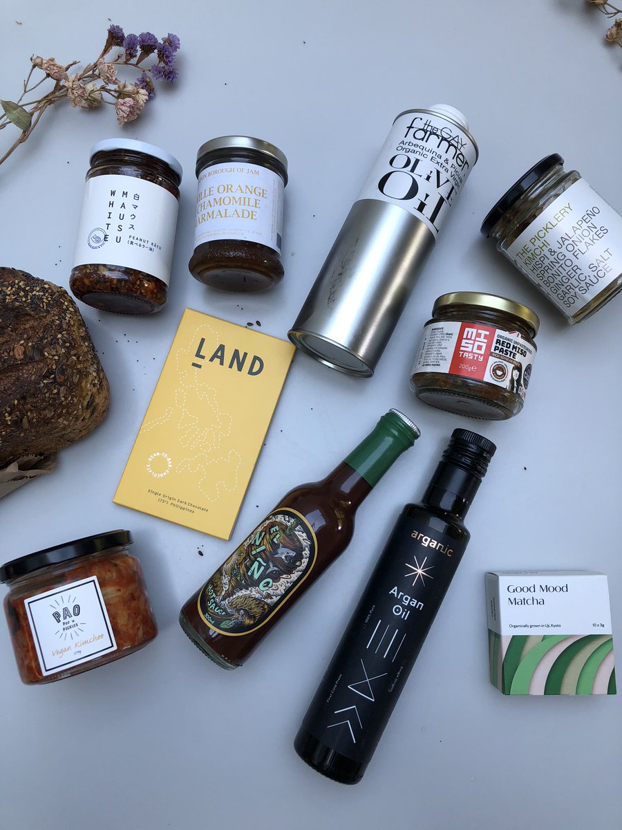 All the best you can have from <a href="/HeartDumpling/">Dumpling Heart</a> great food makers hampers <a href="/TheGayFarmer/">The Gay Farmer</a> <a href="/Arganicldn/">Arganic</a> <a href="/Misotasty/">Bonnie</a>