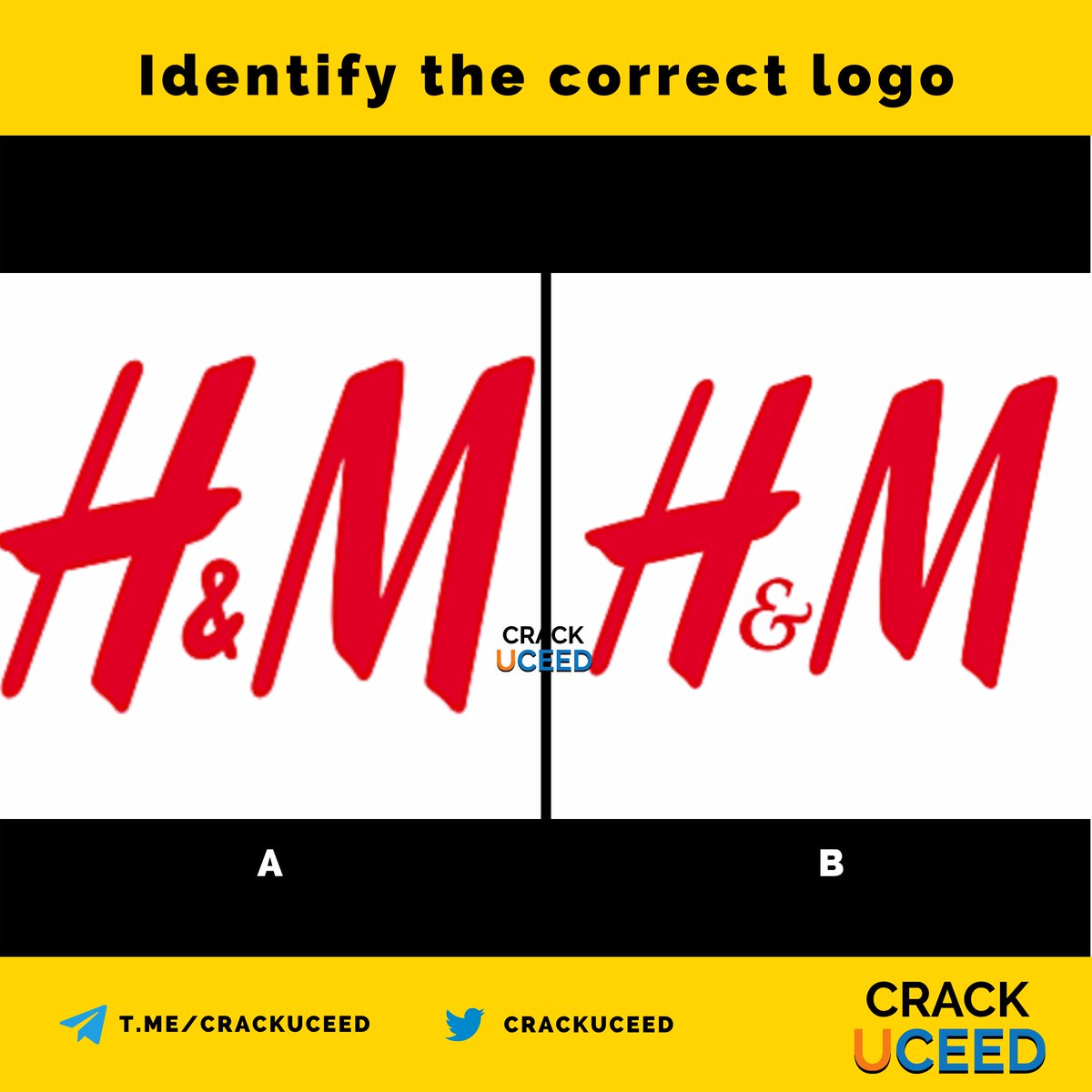 CrackUceed's tweet photo. Identify the correct logo
.
.
#CrackUCEED #UCEED #UCEED2020 #UCEEDExam #IITUCEED #CEED #CEED2021 #UCEEDQuestions #UCEED2021 #Identify #identifythecorrectlogo #CorrectLogo #Logo #CrackCEED https://t.co/6oiUboYJYi