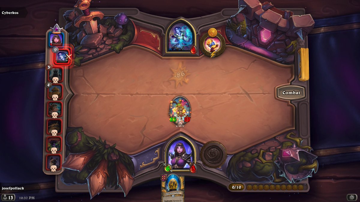 HSJosephP's tweet image. Just won two Battlegrounds in a row with Jandice Barov and pogos 😅