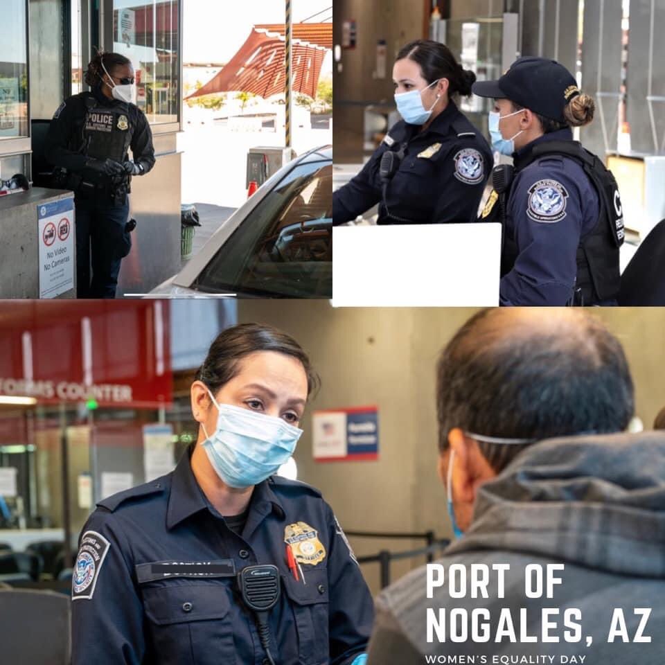 On #NationalPoliceWomanDay we honor and celebrate the brave women protecting our ports of entry with U.S. Customs and Border Protection / Office of Field Operations 💙🇺🇸 #AlwaysVigilant ⭐️

Thank you all for your service and leadership.