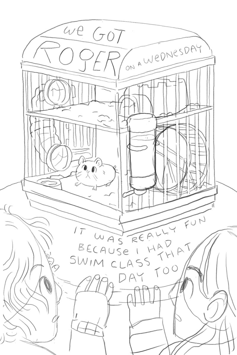 pencils from one of my favorite pages of Hamster Eternal 
