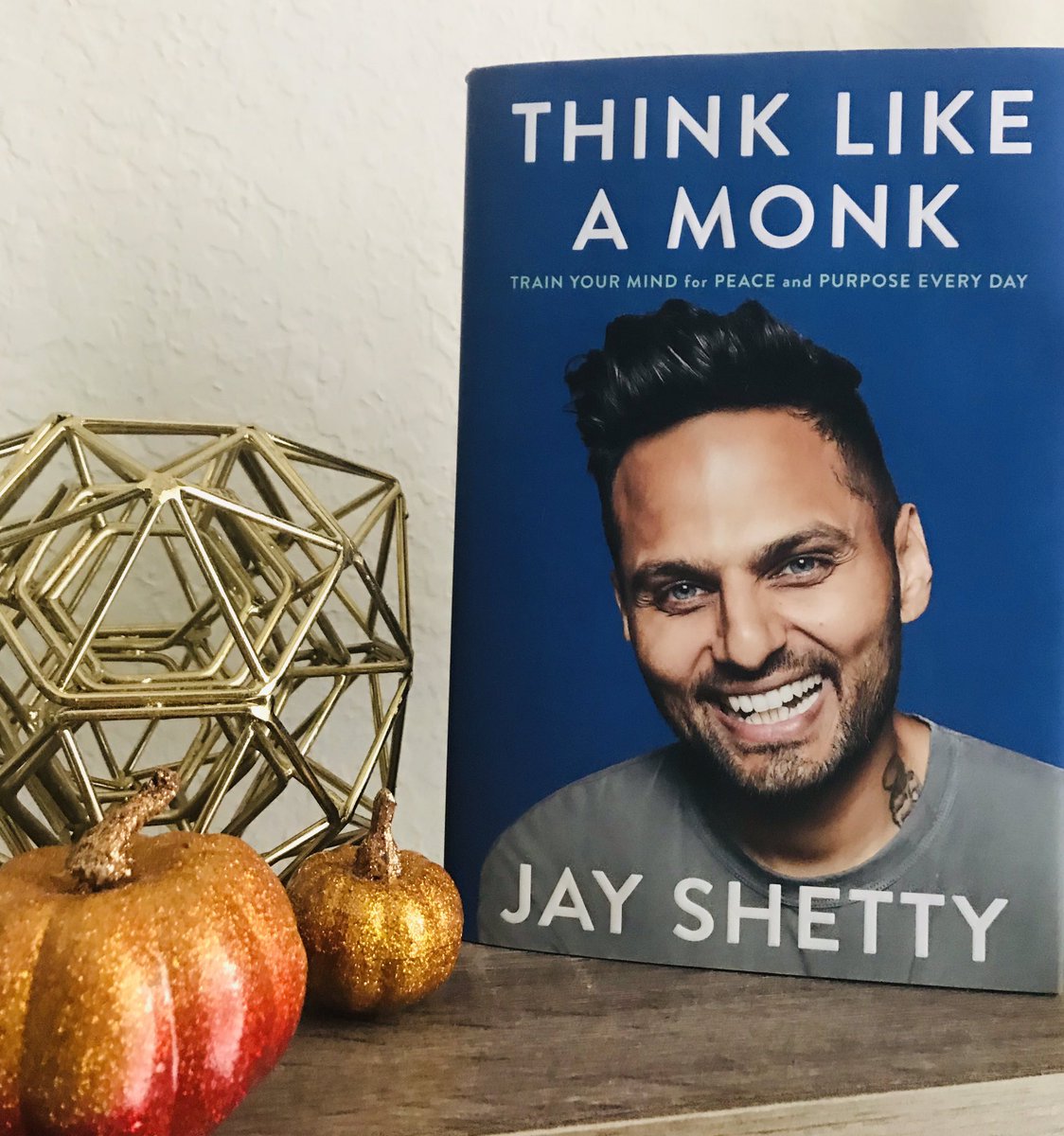 Super stoked to start reading this new bestseller <a href="/JayShettyIW/">Jay Shetty</a>