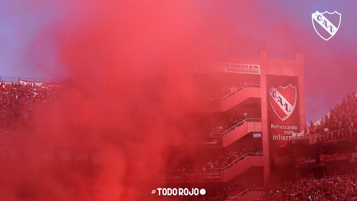 Independiente's tweet photo. Encantador🔥

#TodoRojo 🔴 https://t.co/q7G1ZBjaHd